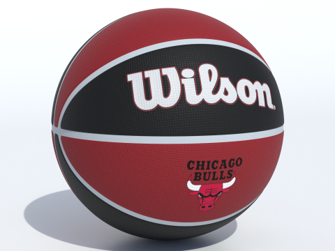 Wilson Chicago Bulls Basketbol 3D Model