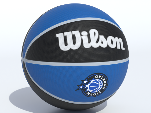 Wilson Orlando Magisch Basketbal 3D Model