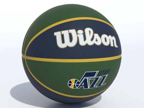 Wilson Utah Jazz Basketbal 3D Model