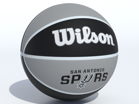 Wilson San Antonio Spurs Basketbal 3D Model