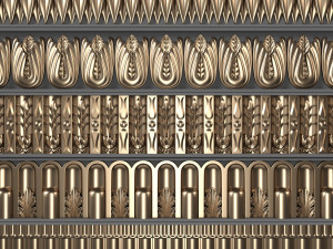 Trim Ornament 01 Model 3D