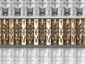 Trim Ornament 01 3D Model