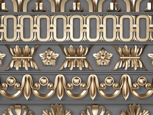 Trim Ornament 02 3D Model