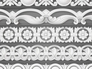 Trim Ornament 03 3D Model