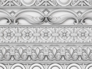 Trim Ornament 03 3D Модель