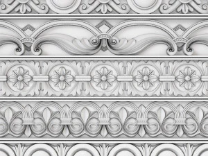 Trim Ornament 03 3D Model