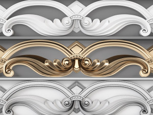Trim Ornament 03 3D Модель