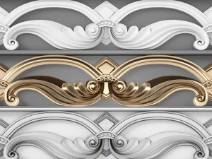 Trim Ornament 03 3D Model