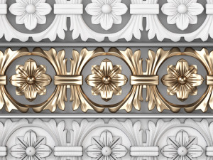 Trim Ornament 03 3D Модель