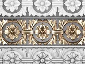 Trim Ornament 03 3D Model