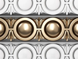 Trim Ornament 03 3D Model