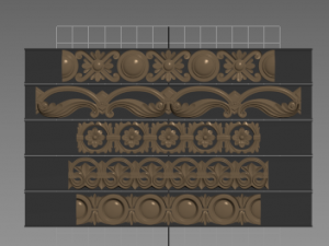Trim Ornament 03 3D Модель