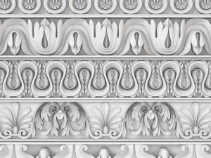 Trim Ornament 04 3D Model