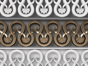 Trim Ornament 04 3D Модель