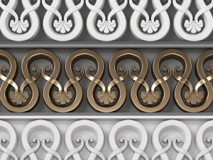 Trim Ornament 04 3D Model