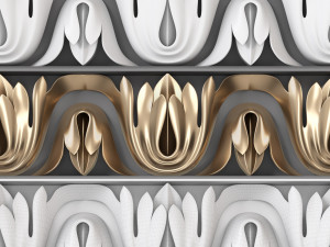 Trim Ornament 04 3D Модель