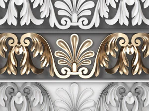Trim Ornament 04 3D Model