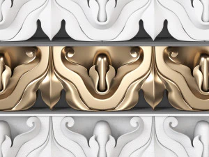 Trim Ornament 04 3D Model