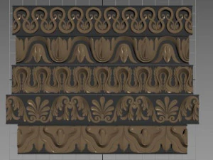 Trim Ornament 04 3D Model