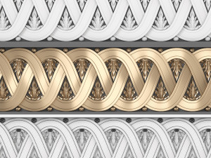 Trim Ornament 05 3D Model