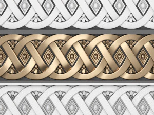 Trim Ornament 05 3D Model