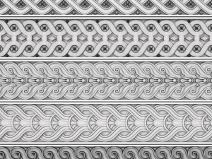 Trim Ornament 06 3D Model