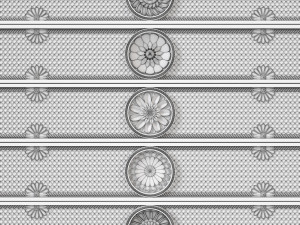 Trim Ornament 07 3D Модель