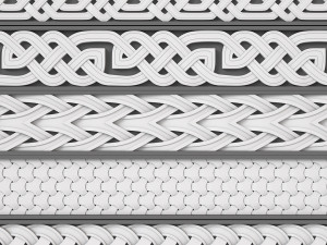 Trim Ornament 08 Modello 3D