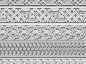 Trim Ornament 08 Modello 3D
