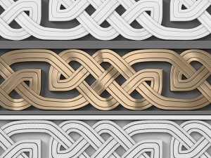 Trim Ornament 08 Modello 3D