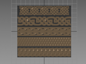Trim Ornament 08 Modello 3D