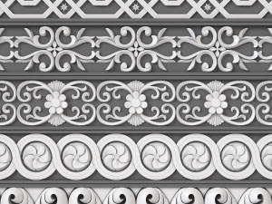 Trim Ornament 09 3D 模型