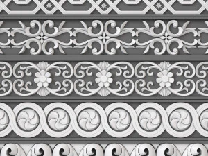 Trim Ornament 09 3D Model