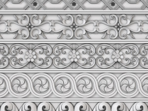 Trim Ornament 09 3D 模型
