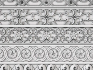 Trim Ornament 09 3D Model