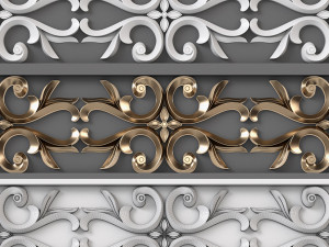 Trim Ornament 09 3D 模型