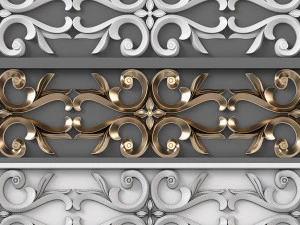 Trim Ornament 09 3D Model
