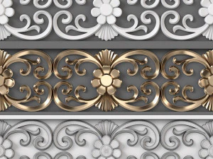 Trim Ornament 09 3D Model