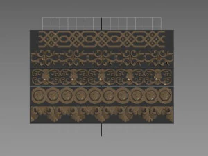 Trim Ornament 09 3D Model