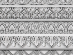 Trim Ornament 10 Model 3D