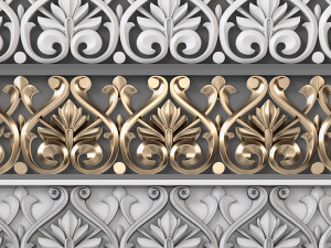Trim Ornament 10 Model 3D