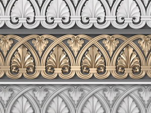 Trim Ornament 10 Model 3D