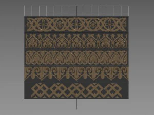 Trim Ornament 10 3D Model