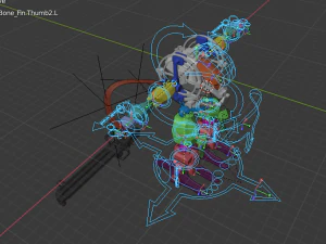 avatar amp suit exoskeleton robot 3D Model