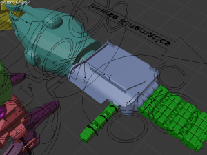 avatar amp suit exoskeleton robot Modello 3D