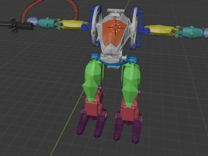 avatar amp suit exoskeleton robot Modello 3D