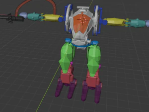 avatar amp suit exoskeleton robot 3D Model