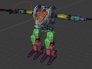 avatar amp suit exoskeleton robot Modello 3D