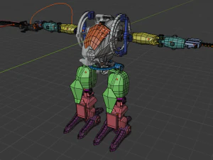 avatar amp suit exoskeleton robot 3D Model