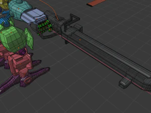 avatar amp suit exoskeleton robot 3D Model